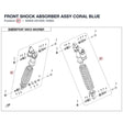 FRONT SHOCK ABSORBER ASSY product image