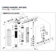 LOWER HANGER, AIR BAG product image