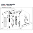 LOWER COVER, AIR BAG product image
