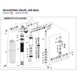 ADJUSTING VALVE, AIR BAG product image