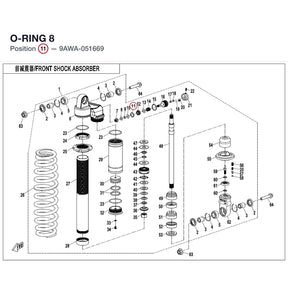 O-RING 8 product image