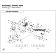 BUSHING, SWING ARM product image