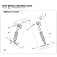 REAR SHOCK ABSORBER ASSY product image