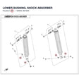 LOWER BUSHING, SHOCK ABSORBER product image