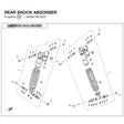 REAR SHOCK ABSORBER product image