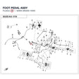 FOOT PEDAL ASSY product image