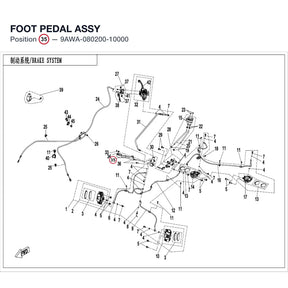 FOOT PEDAL ASSY product image