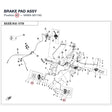 BRAKE PAD ASSY product image