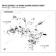 DECO COVER, LH HAND GUARD product image