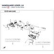 HANDGUARD LEVER, LH product image