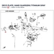 DECO PLATE, HAND GUARD(RH) product image