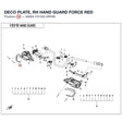 DECO PLATE, RH HAND GUARD product image