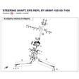 STEERING SHAFT, EPS REPL BY 9AWV-102100-7400 product image