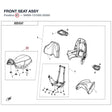 FRONT SEAT ASSY product image