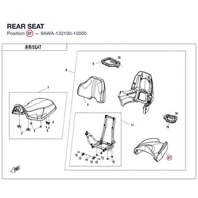 REAR SEAT product image