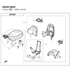 REAR SEAT product image
