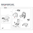 REAR BACKREST ASSY product image