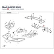 REAR BUMPER ASSY product image