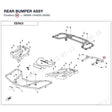 REAR BUMPER ASSY product image
