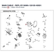 MAIN CABLE - REPL BY 9AWA-150100-H0001 product image
