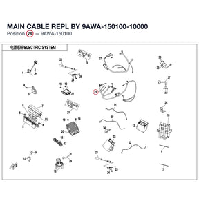 MAIN CABLE REPL BY 9AWA-150100-10000 product image