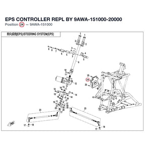 EPS CONTROLLER REPL BY 9AWA-151000-20000 product image