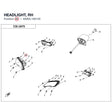 HEADLIGHT, RH product image