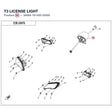 T3 LICENSE LIGHT product image