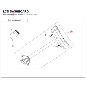 LCD DASHBOARD product image