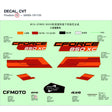 DECAL, CVT product image