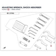 ADJUSTING WRENCH, SHOCK ABSORBER product image