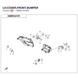 LH.COVER.FRONT BUMPER product image