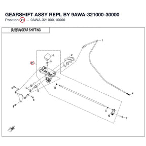 GEARSHIFT ASSY REPL BY 9AWA-321000-30000 product image