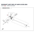 GEARSHIFT ASSY REPL BY 9AWV-321000-2E00 product image