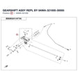 GEARSHIFT ASSY REPL BY 9AWA-321000-30000 product image
