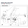SWING ARM, GEAR SHIFT product image