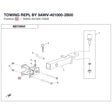 TOWING REPL BY 9AWV-401000-2B00 product image