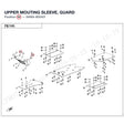 UPPER MOUTING SLEEVE, GUARD product image