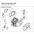 JOINT, CVT AIR INLET PIPE product image