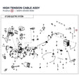 HIGH TENSION CABLE ASSY product image
