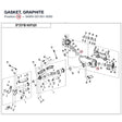 GASKET, GRAPHITE - WHEN STOCK IS 0 THIS ITEM IS NO LONGER AVAILABLE product image