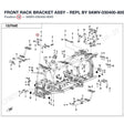FRONT RACK BRACKET ASSY product image