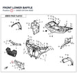 FRONT LOWER BAFFLE product image