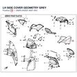 LH SIDE COVER product image