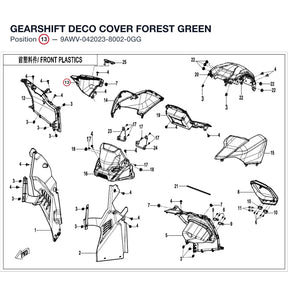 GEARSHIFT DECO COVER product image