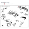 TAIL LIGHT PANEL product image