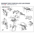 GEARSHIFT DECO COVER NO-LOCK product image