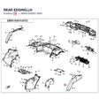 REAR EDGING,LH product image
