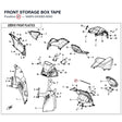 FRONT STORAGE BOX TAPE product image