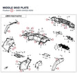 MIDDLE SKID PLATE product image